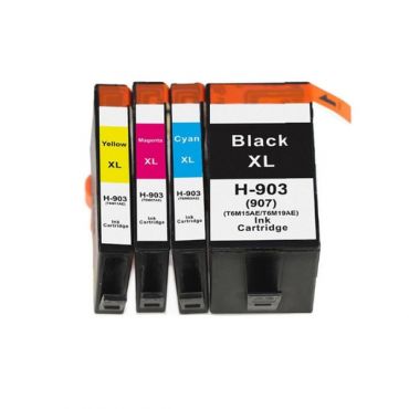 Compatible 903XL High Capacity Printer Cartridges Combo Pack - 4 Cartridges 