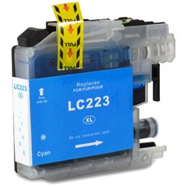 Compatible LC 223 High Capacity Cyan Cartridge 