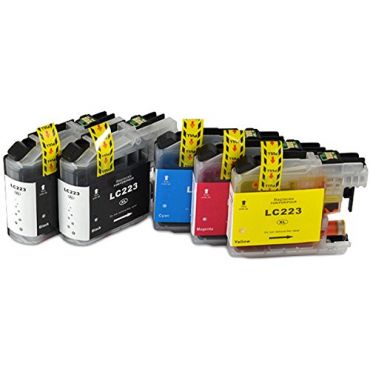 Compatible LC223 High Capacity Cartridges Combo Pack - 5 Cartridges 